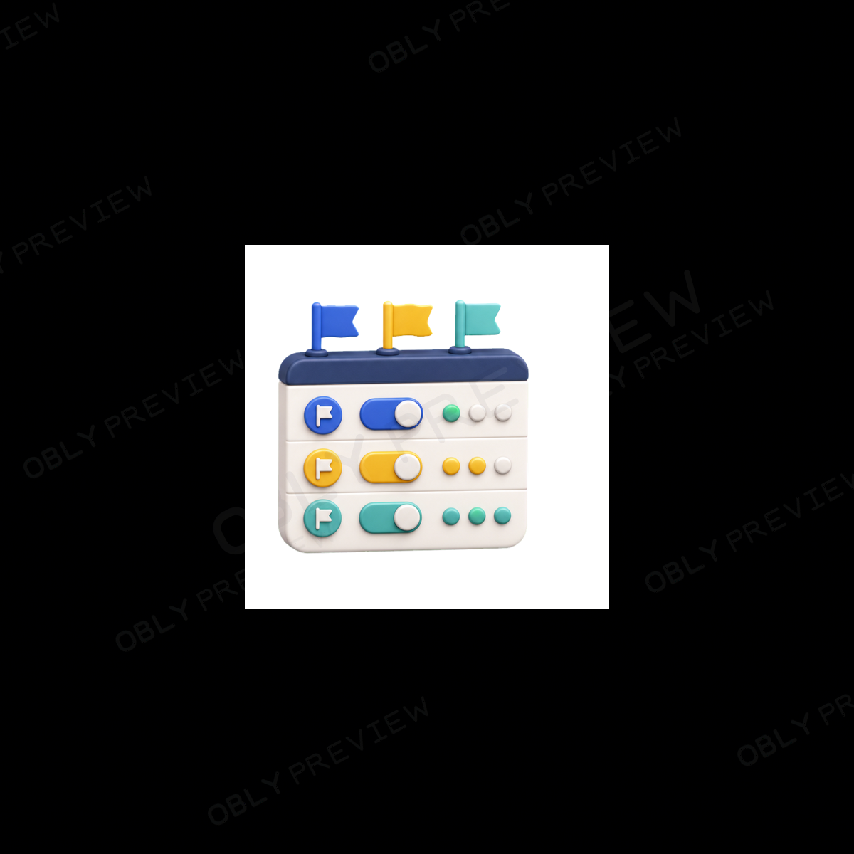 Feature Flags Control watermarked preview