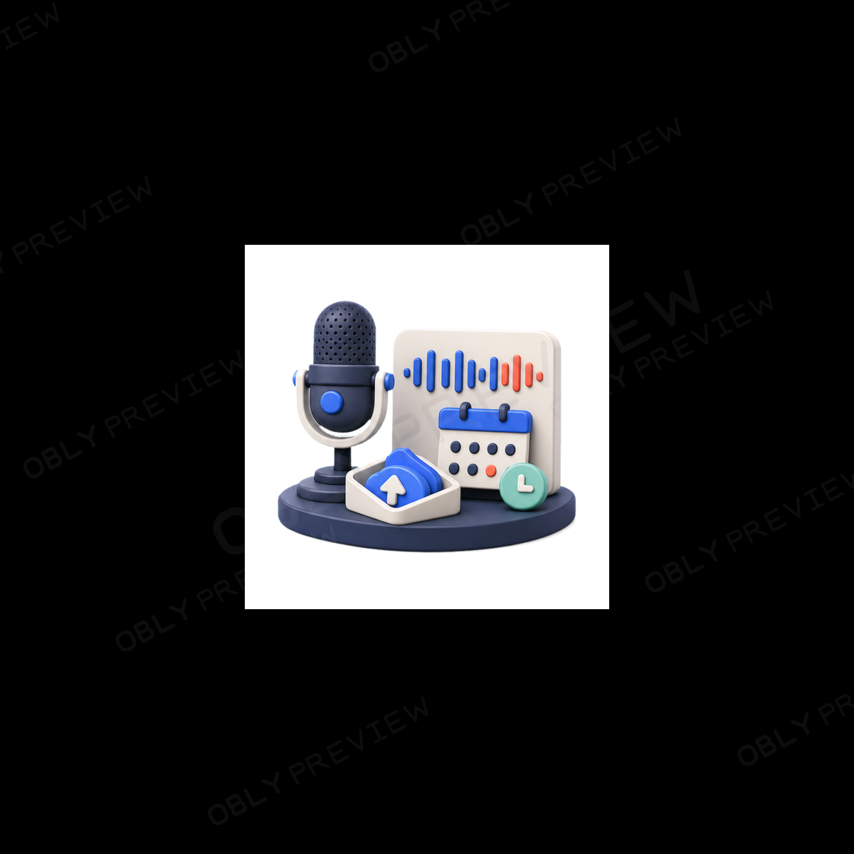Podcast Publishing Kit watermarked preview